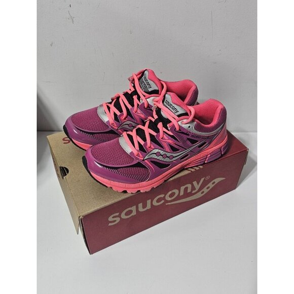 Saucony Girls Zealot ISO Series  SY54610 Running Shoes Sneakers Size 6 - Picture 4 of 12